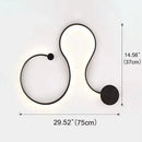 Axyaa Nordic LED Wall Lamp for Bedroom and Living Room Decor
