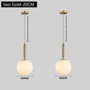 Axyaa Modern Nordic Glass Pendant Light