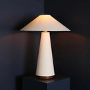 Axyaa Nordic Fabric Table Lamp LED Desk Lights for Modern Home Decoration