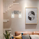 Axyaa Glass Wall Lamp: Modern Nordic LED Sconce for Living, Bedroom, Dining & Kitchen