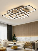 Axyaa Modern Rectangular Hall Lamp for Home, 2025 Bedroom & Living Room Creative Lighting