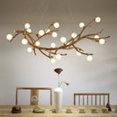 Axyaa Nordic Bionic Twigs LED Chandelier for Home Decor