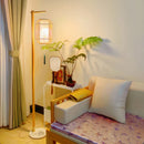 Axyaa Retro Zen Style Floor Lamp: Chinese, Japanese, Song Inspired Atmosphere Lighting