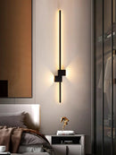 Axyaa Minimalist Linear Wall Lamp for Bedroom and Living Room