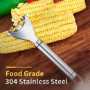 Axyaa Stainless Steel Corn Peeler Stripper Cob Separator Kitchen Gadget