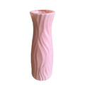 Axyaa Ceramic-Style Plastic Flower Vase for Living Room Decor & Flower Arrangements
