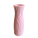 Axyaa Ceramic-Style Plastic Flower Vase for Living Room Decor & Flower Arrangements