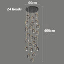 Axyaa LED Pendant Light Chandeliers for Living Room, Modern Indoor Staircase Lighting