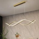 Axyaa Minimalist Modern Art Chandelier for Restaurant Bar Grand Living Room