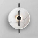 Axyaa Nordic Marble LED Wall Sconce: Elegant Living Room & Bedroom Décor