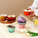 Axyaa 4.5" Ramen Bowls, Set of 8 Colors, Tableware for Kitchen & Dining