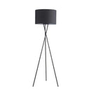 Axyaa Nordic Gold Tripod Floor Lamp for Modern Living Room Lighting