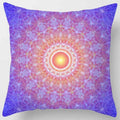 Axyaa Indian Mandala Print Polyester Pillow Case Sofa Decor Throw Pillows 45x45cm