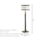 Axyaa Black Fabric Table Lamp - Modern Nordic Design for Office, Bedside, Living Room