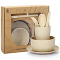 Axyaa Kids Wheat Straw Tableware Set