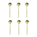 Axyaa Mini Stainless Steel Tea Spoon Set for Coffee, Tea, and Sauces