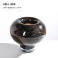 Axyaa Glass High Footed Vase for Artistic Flower Arrangements