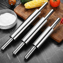 Axyaa Stainless Steel Rolling Pin for Baking and Cooking
