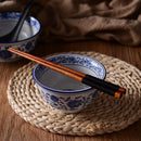 Axyaa Wooden Chopsticks Set 22cm, 2/5 Pairs