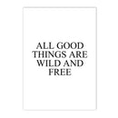 Nordic Motivation Quote Canvas Print Typography Poster for Home Decor by Axyaa