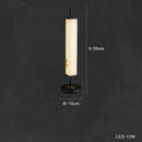 Axyaa White Marble LED Pendant Light for Luxurious Villa Decor