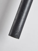Axya Natural Black Stone Tube Pendant Chandelier for Bedroom and Home Room