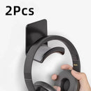 Axyaa Headphone & Backpack Hook: Under Desk Storage Hanger for Organization