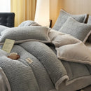 Axyaa Soft, Plush Fleece Duvet Cover for Autumn/Winter - 200x230/150x200 Size