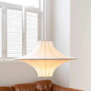 Axyaa Silk Pendant Light: Handwoven Boho Chic Ceiling Lamp for Home or Hotel