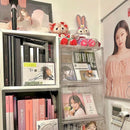 Acrylic CD Display Stand Storage Box for Idol Albums by Axyaa