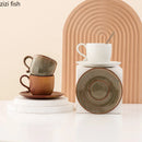 Axya Retro Ceramic Coffee Cup Set of 2