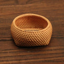 Axya Handmade Rattan Woven Tea Box and Accessories