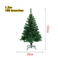 Axyaa 1.5/1.8m Green Artificial Christmas Tree Ornaments 2026 Xmas Party Decor