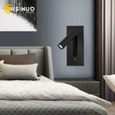 Axyaa Adjustable USB Wall Lamp for Bedside Reading