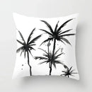 Axyaa Black and White Nordic Style Car Pillowcase Sofa Pillow Cover