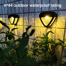Axyaa Solar Step Lights: Outdoor Staircase LED Night Lamp, IP65 Waterproof Landscape Lighting