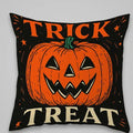 Halloween Creepy & Fun Pillows: Axyaa Pattern Cushion Cover for Sofa, Bedroom, Car