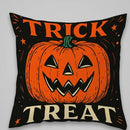 Halloween Creepy & Fun Pillows: Axyaa Pattern Cushion Cover for Sofa, Bedroom, Car