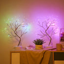 Axyaa Starlit LED Tree Table Lamp: Touch Switch Night Light for Kids' Bedroom, Home Décor