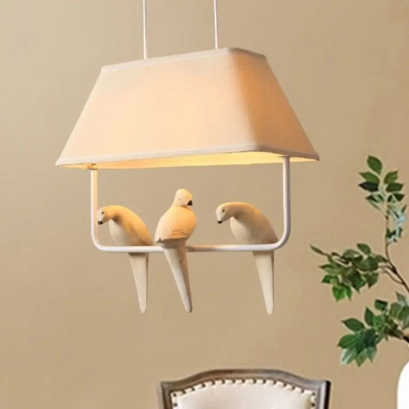 Axyaa Birdcage Pendant Light - Chandelier Ceiling Lamp for Dining and Study Room Decor