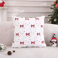 Axyaa Christmas Theme Embroidered Pillow Cover 45x45cm - Home Sofa Decoration