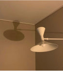 Axyaa Nordic Horn Wall Lamp: Creative Rotatable Wall Light for Modern Living Room