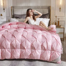 Luxury Axyaa White Goose Down Duvet Core - Warm, Double-Single Size