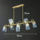 Axyaa LED Chandeliers: Modern Pendant Light for Living and Dining Room