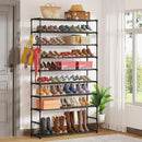 Axyaa 10 Tier Shoe Rack Shoe Shelf Large Capacity Organizer Space Saving