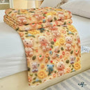 Axyaa Summer Quilt - 5D Digital Relief Imitation Brocade Ammonia, Cool Feeling