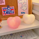 Axyaa Love Heart LED 3D Lamp: Romantic Wedding Night Light for Home Decoration