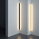 Axyaa Modern Black Gold LED Wall Lights for Dining Living Room