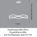 Axyaa Nordic LED Chandelier for Indoor Lighting Decoration