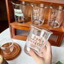 Axyaa Classic Glass Coffee Cup 350ML